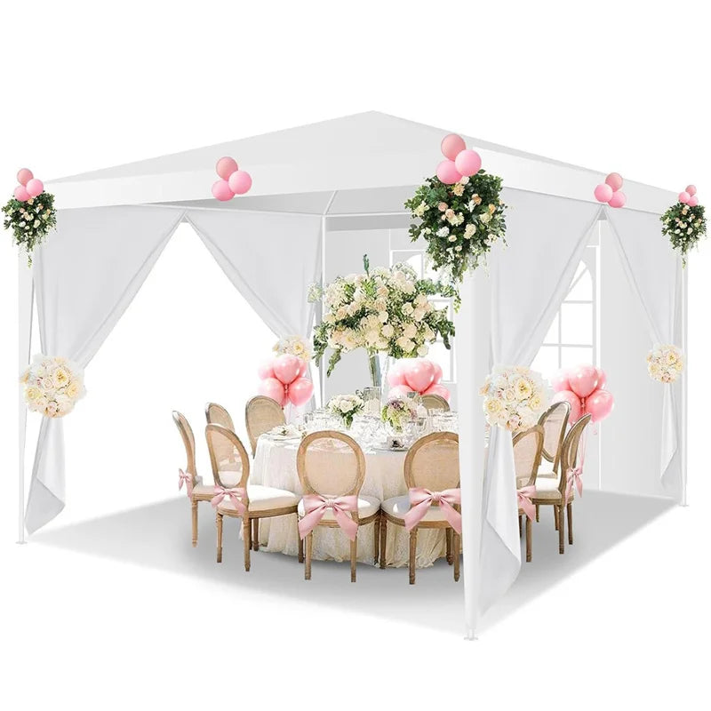 Tooluck Waterproof Outdoor Party Tent With Removable Oxford Canopy