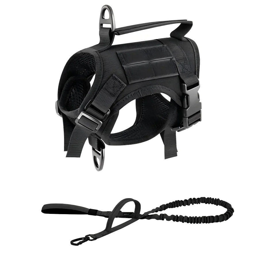 Petravel Tactical Cat Harness and Leash Set with Padded Handle