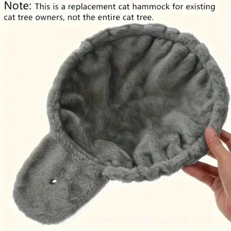 Sturdy Cat Tree Tower With Hammock And Convenient Storage Bag