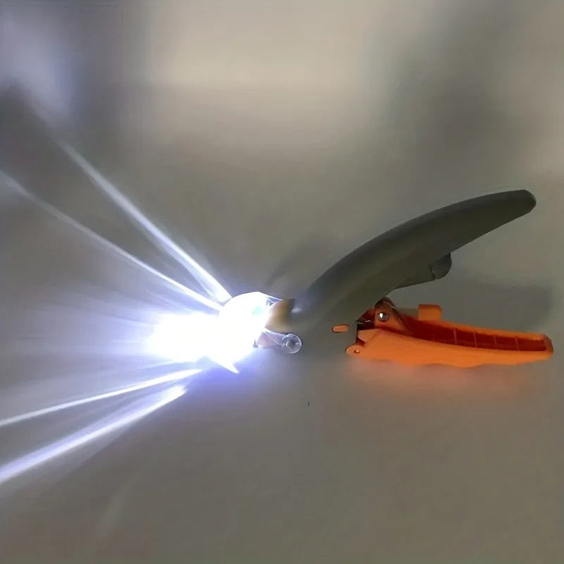 Stainless Steel LED Pet Nail Clippers For Cat And Dog