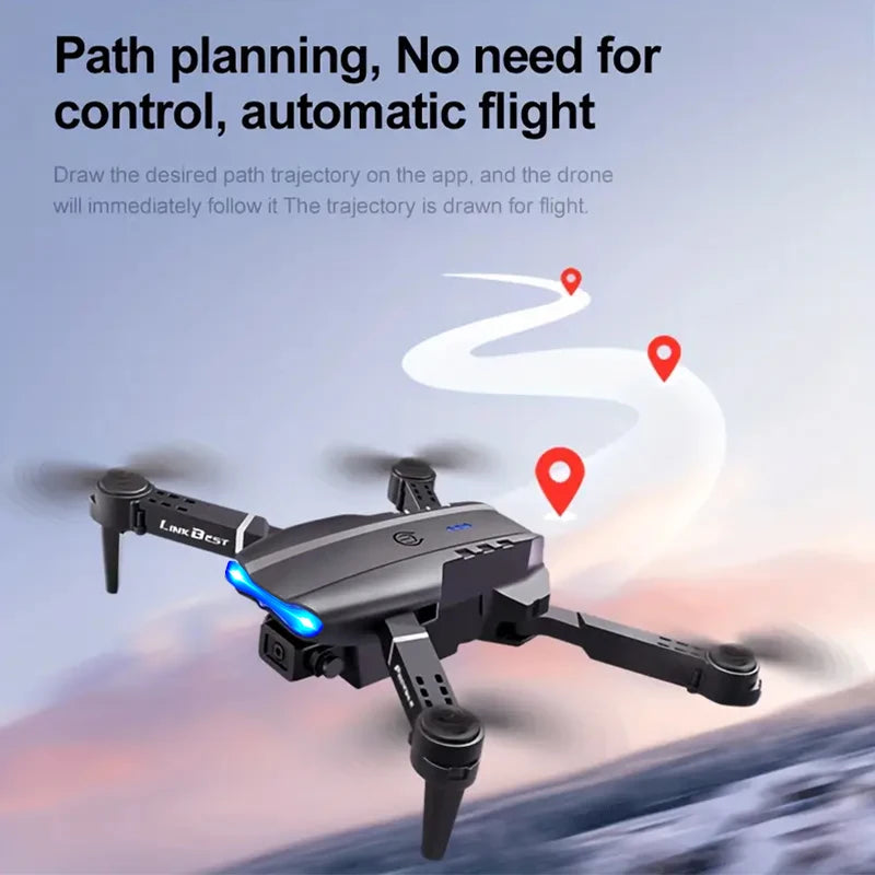 Znlyrion Dual Camera FPV Foldable Optical Flow Drone