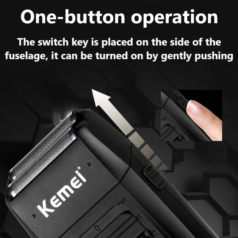 Kemei Professional Hair Clipper Trimmer And Shaver Set