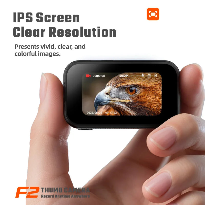 1080P HD Portable Action Camera With Memory Slot For Kids