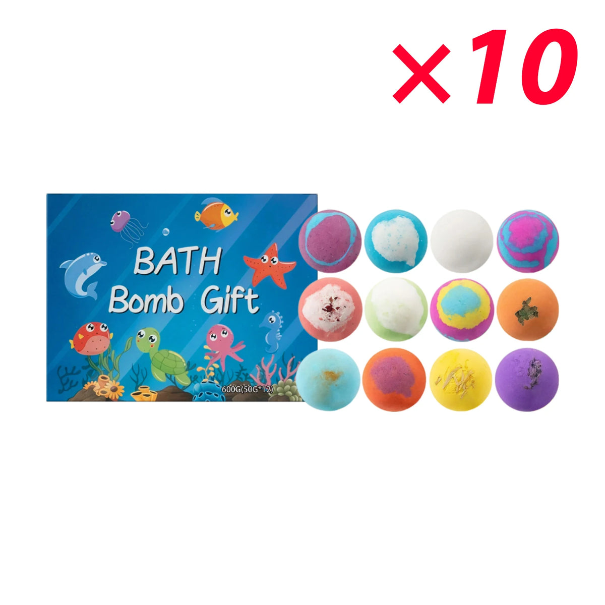 Natural Plant Bath Bombs for Gentle Skin Cleansing and Moisturizing