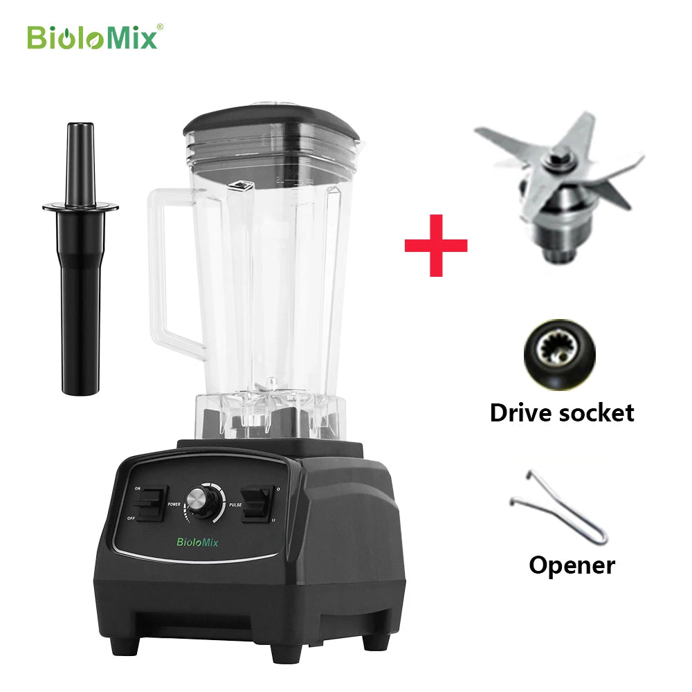 Biolomix 3HP Commercial Blender for Smoothies and Food Preparation