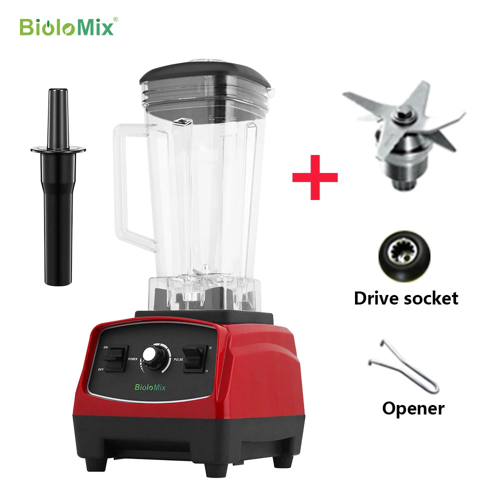 Biolomix 3HP Commercial Blender for Smoothies and Food Preparation