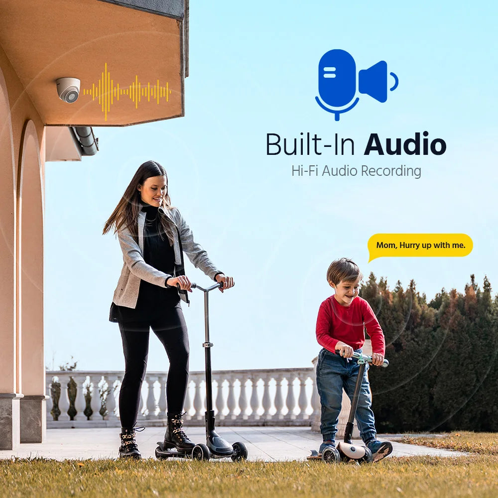 Annke AI PoE IP Camera With Human Detection And Audio