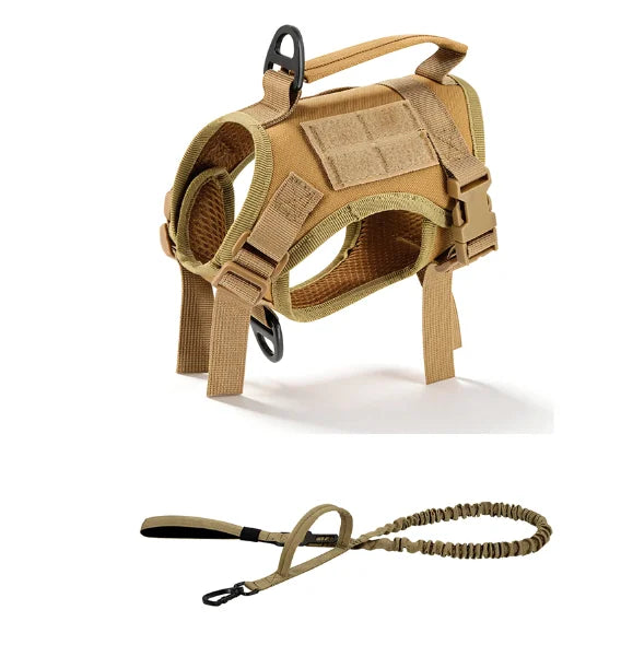 Petravel Tactical Cat Harness and Leash Set with Padded Handle