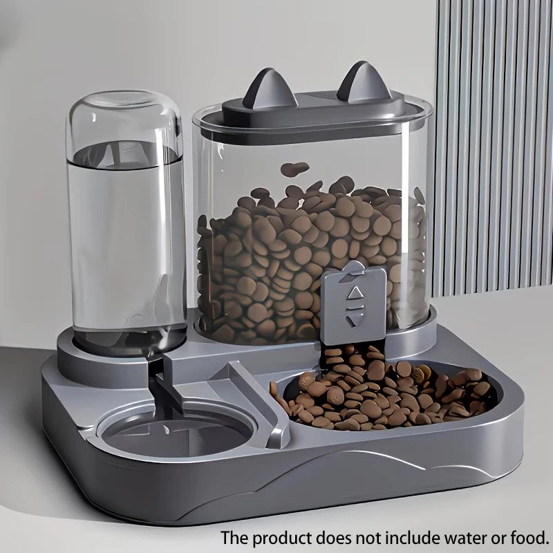 Large Capacity Pet Feeder And Water Dispenser For Pets