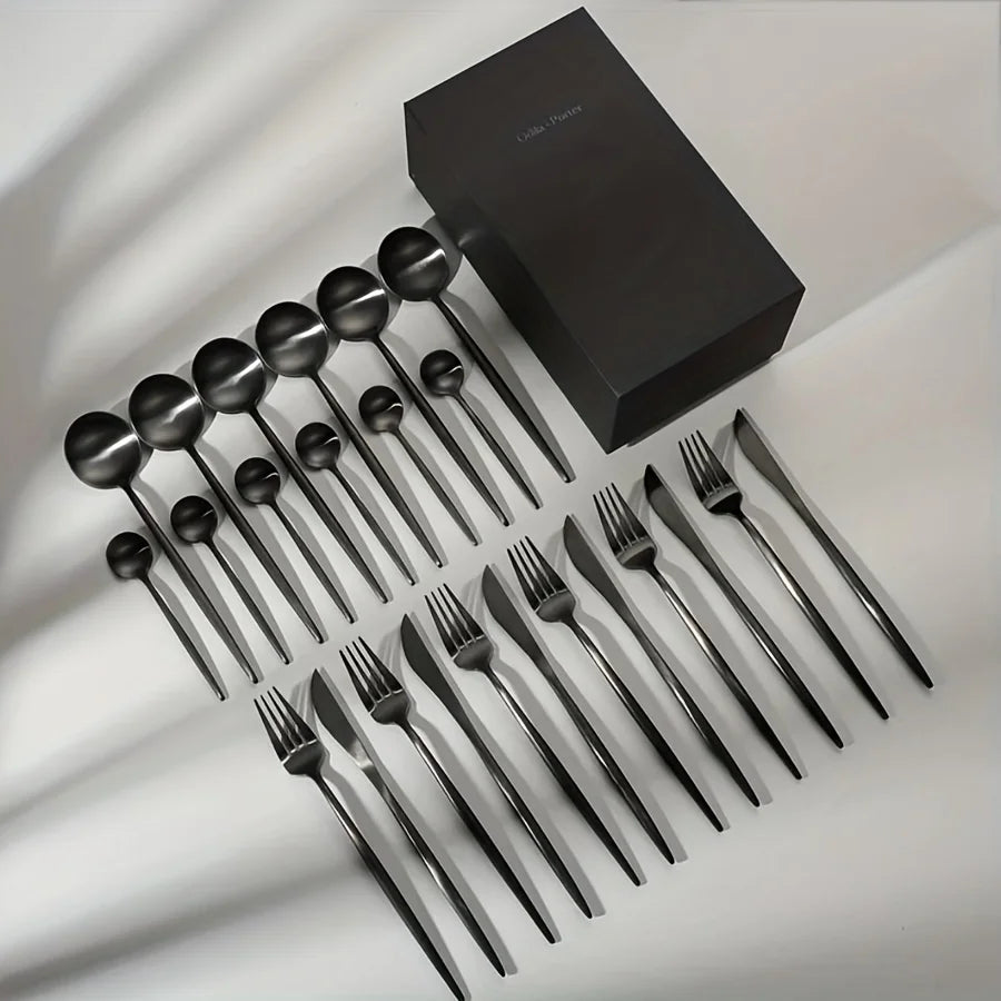 SPKLIFEY Premium Stainless Steel Silverware And Cutlery Set