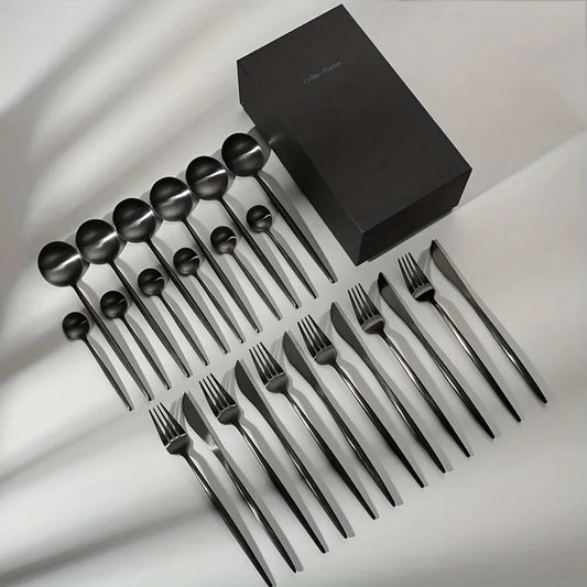 SPKLIFEY Premium Stainless Steel Silverware And Cutlery Set