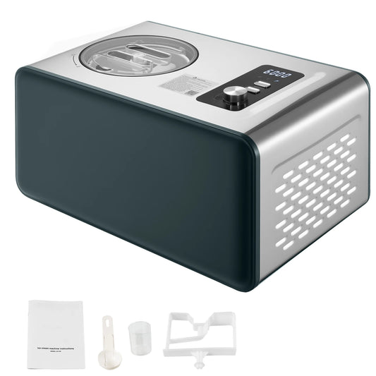 SucceBuy Automatic Ice Cream Maker With Compressor And Three Modes