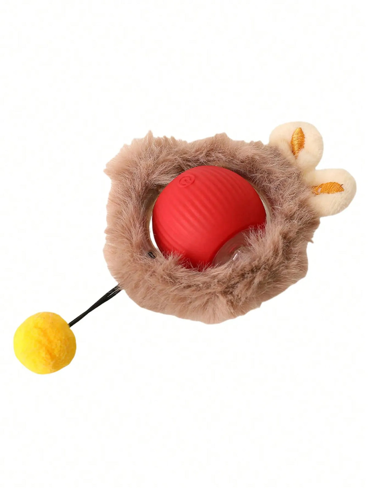 Electric Chasing Cat Ball Toy With Led Lights For Pets