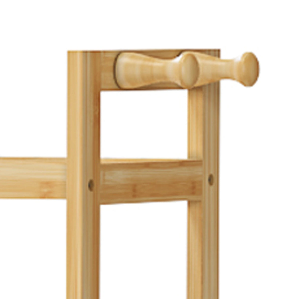 Bamboo Over Toilet Storage Shelf Organizer for Bathroom and Laundry Room