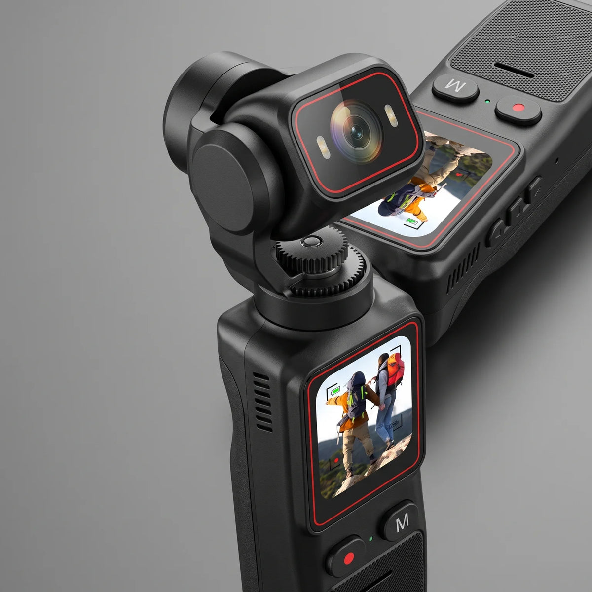 Portable Pocket Gimbal Camera With 3 Axis Anti Shake Stabilization