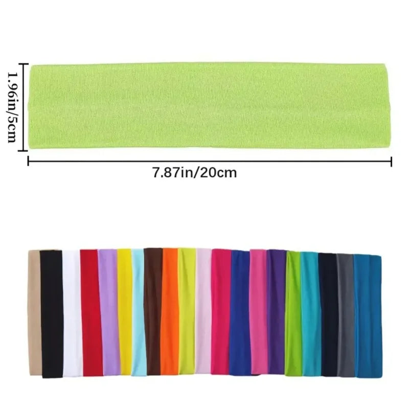 Elastic Sports Headbands For Women And Men Hair Accessories