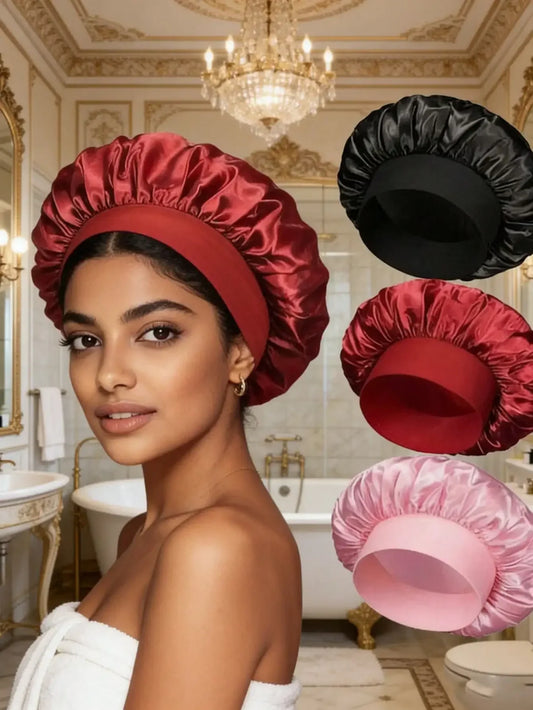 Premium Unisex Cotton Blend Sleep Cap For Hair Protection
