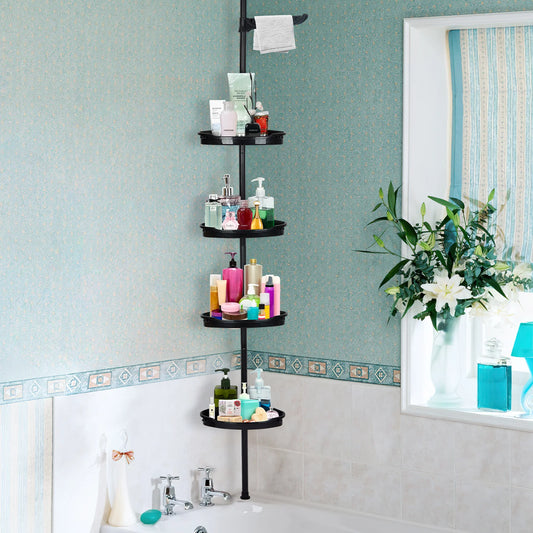 HiMISS 4 Tier Corner Shower Caddy Bathroom Storage Organizer