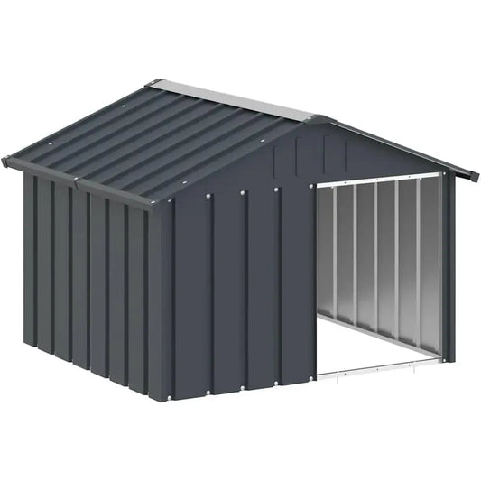 Galvanized Steel Outdoor Dog House And Durable Pet Kennel