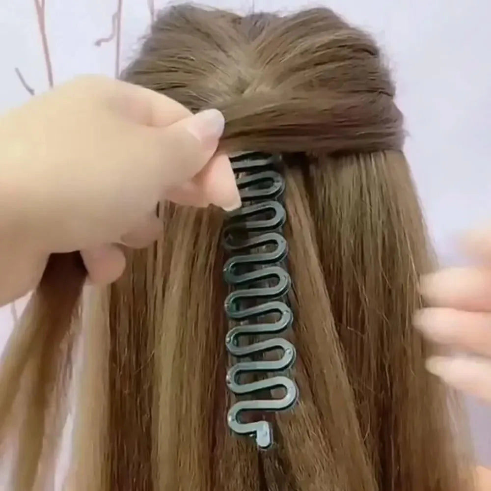 Magic Hair Braiding Tool For Easy Bun And Braid Styling