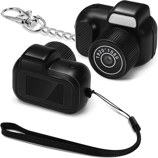 Mini Keychain Camera 1080P HD Vintage Retro Video Recorder