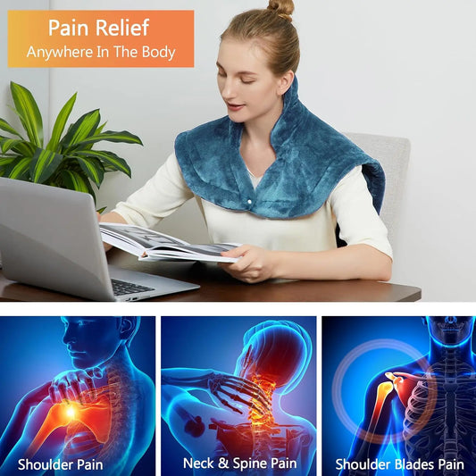 Electric Heating Pad Heated Velvet Blanket With Four Warmth Levels