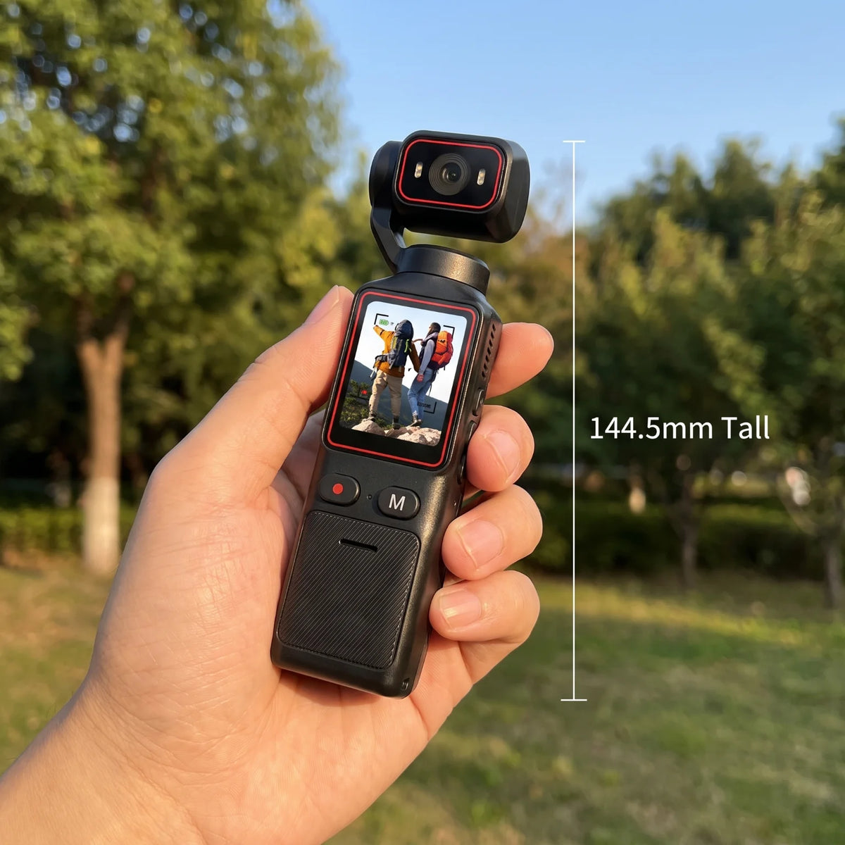 Portable Pocket Gimbal Camera With 3 Axis Anti Shake Stabilization