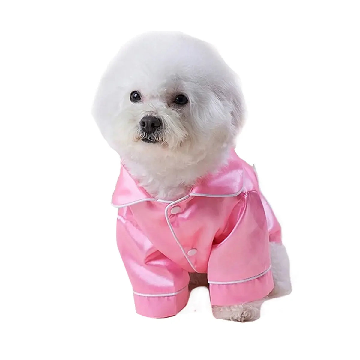 Button Closure Pet Pajamas for Small Dogs and Cats