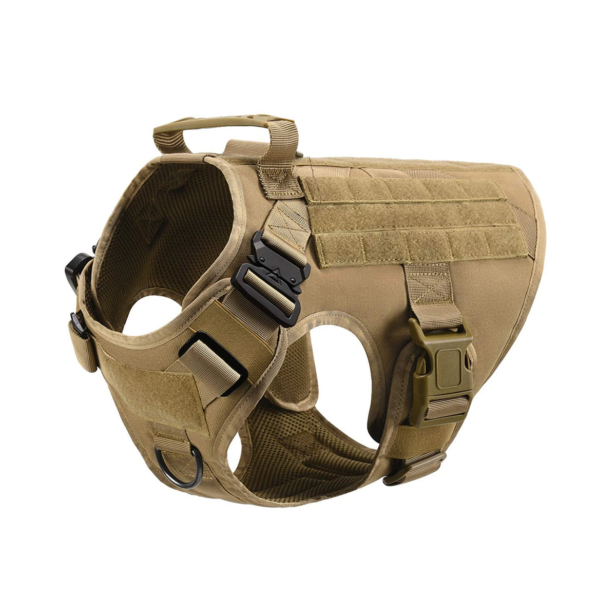 Petravel Tactical Dog Harness With Padded Quick Release Design
