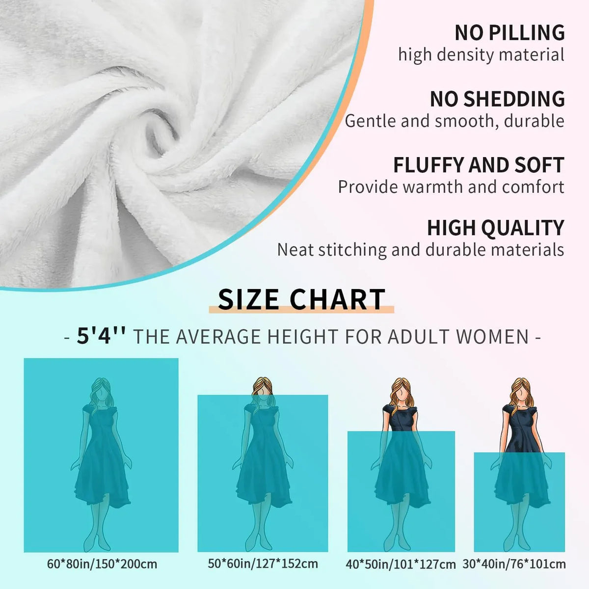 Soft Flannel Blanket Cozy Knit Throw For Sofas Beds Travel