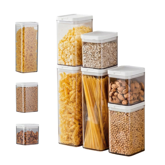 Kitchen Airtight Food Storage Containers With Flip Lids
