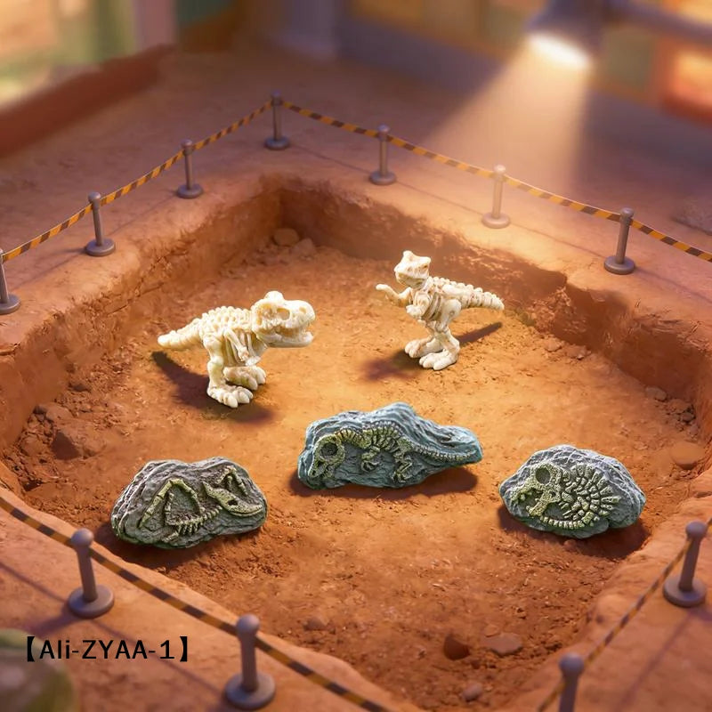 Dinosaur Fossil Resin Ornaments For Desktop Micro Landscape Decor