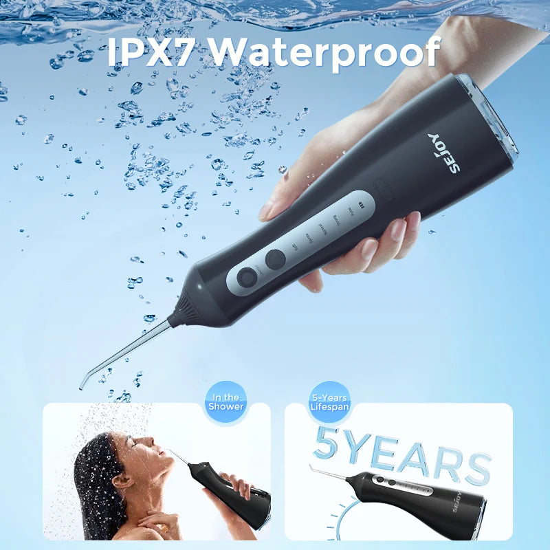 Sejoy Cordless Water Flosser With Multiple Modes For Oral Care