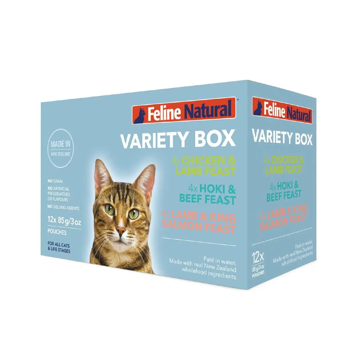 Grain Free Salmon Beef Chicken Pate Wet Cat Food Variety